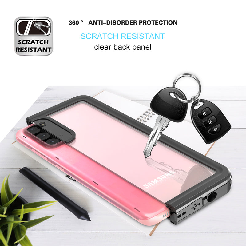 FS Series IP68 Waterproof Case For Samsung Galaxy S20 FE Clear Anti-scratch Anti-fall Phone Cover Shell FS Series IP68 Waterproof Case For Samsung Galaxy S20 FE Clear Anti-scratch Anti-fall Phone Cover Shell